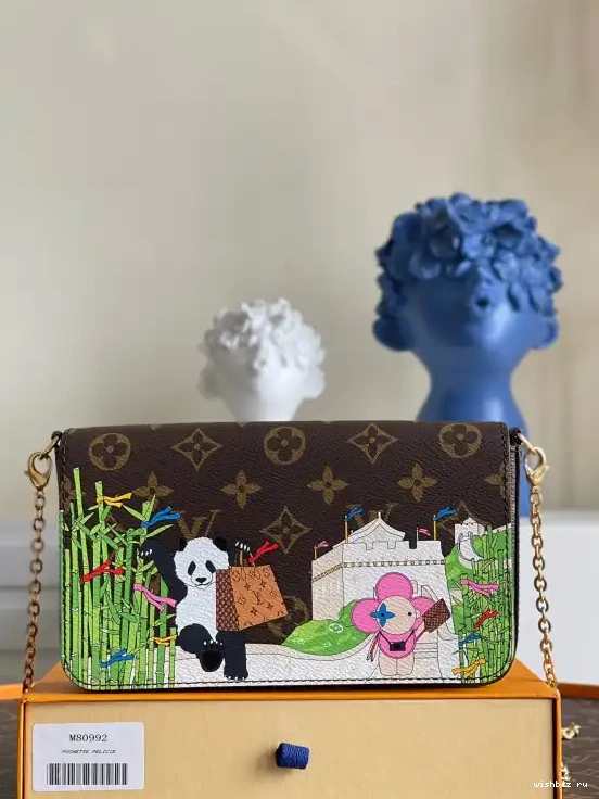 WIS LOUIS FÉLICIE VUITTON POCHETTE 0528
